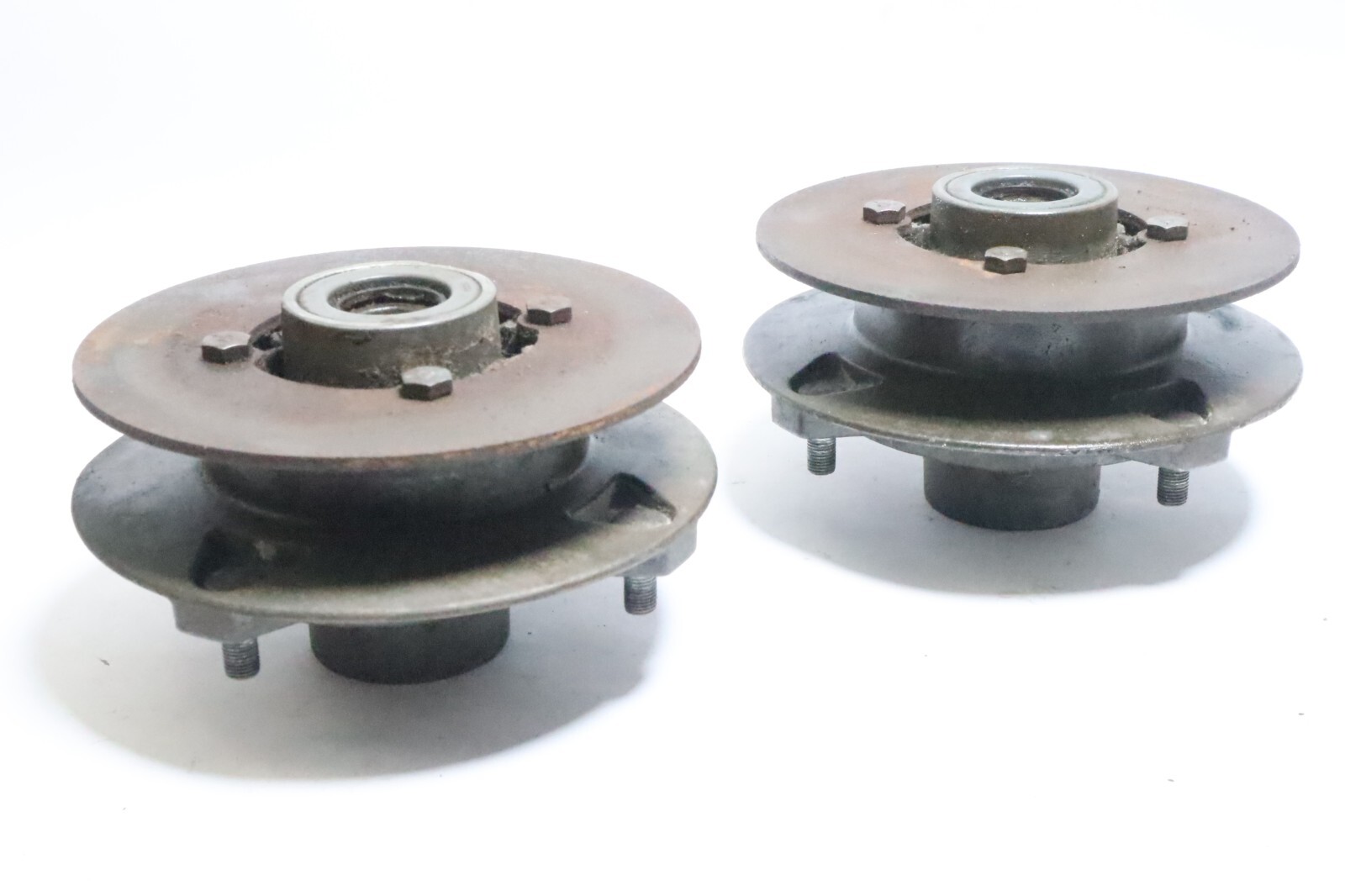 96 97 Polaris Xpress 300 400 4x2 Front Wheel Stud Hub + Brake Disc Rotor - Image 9