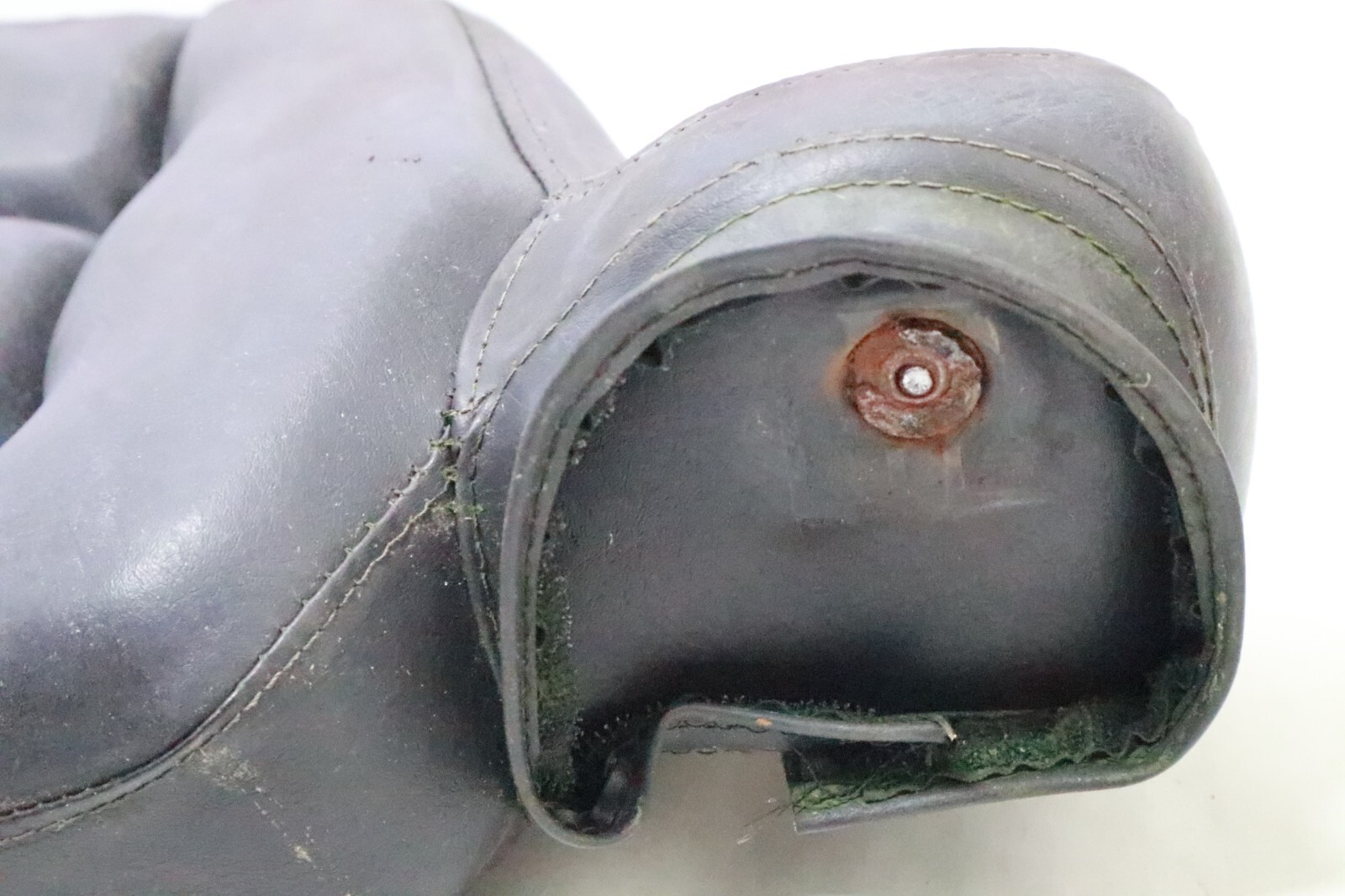 86-91 KAWASAKI ZG1200-B PASSENGER LUGGAGE TRUNK BACK REST CUSHION 39156-1061EGH - Image 11
