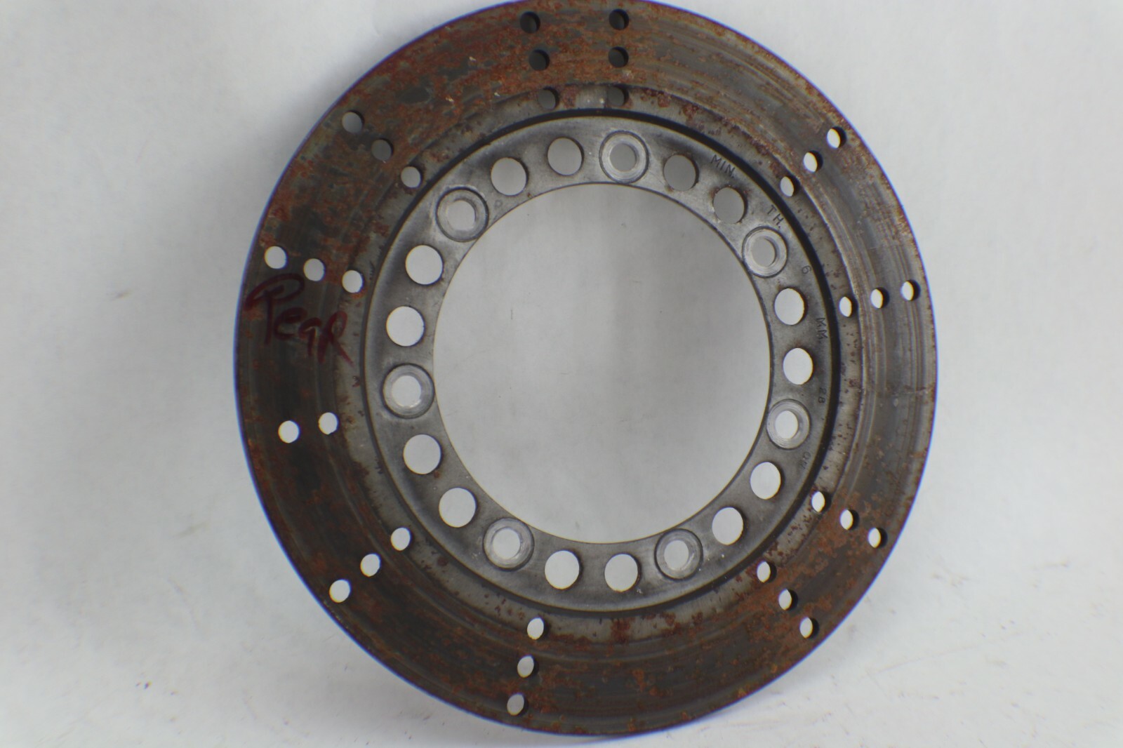 1995 87-99 Kawasaki VN1500 Vulcan Front Rear Disc Brake Rotor Straight - Image 2
