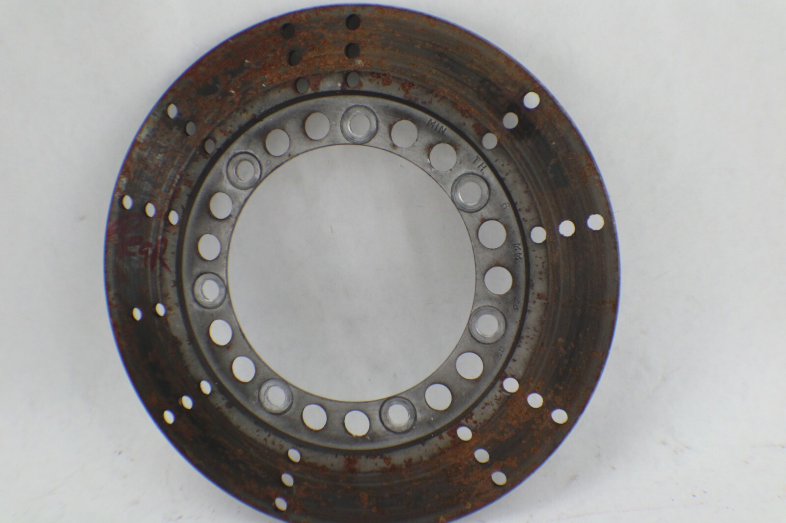 1995 87-99 Kawasaki VN1500 Vulcan Front Rear Disc Brake Rotor Straight - Image 6
