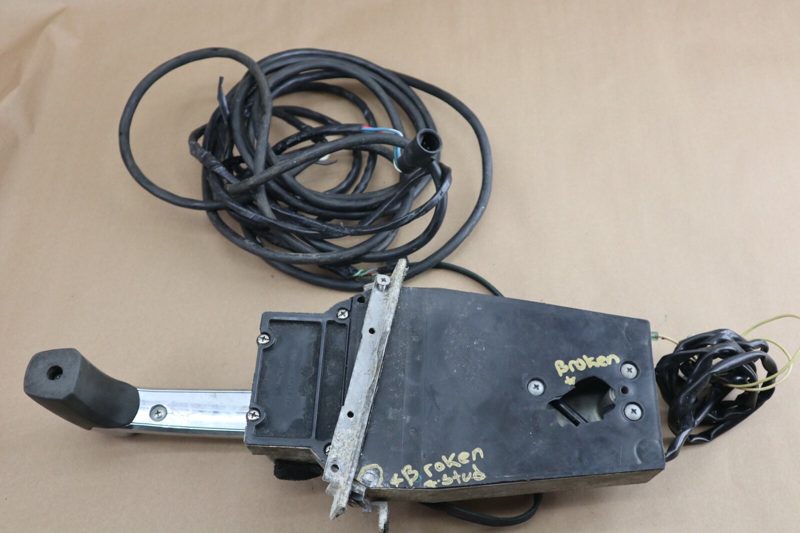 BRP Evinrude binnacle mount remote control NA3401-02 OMC Johnson - Image 9