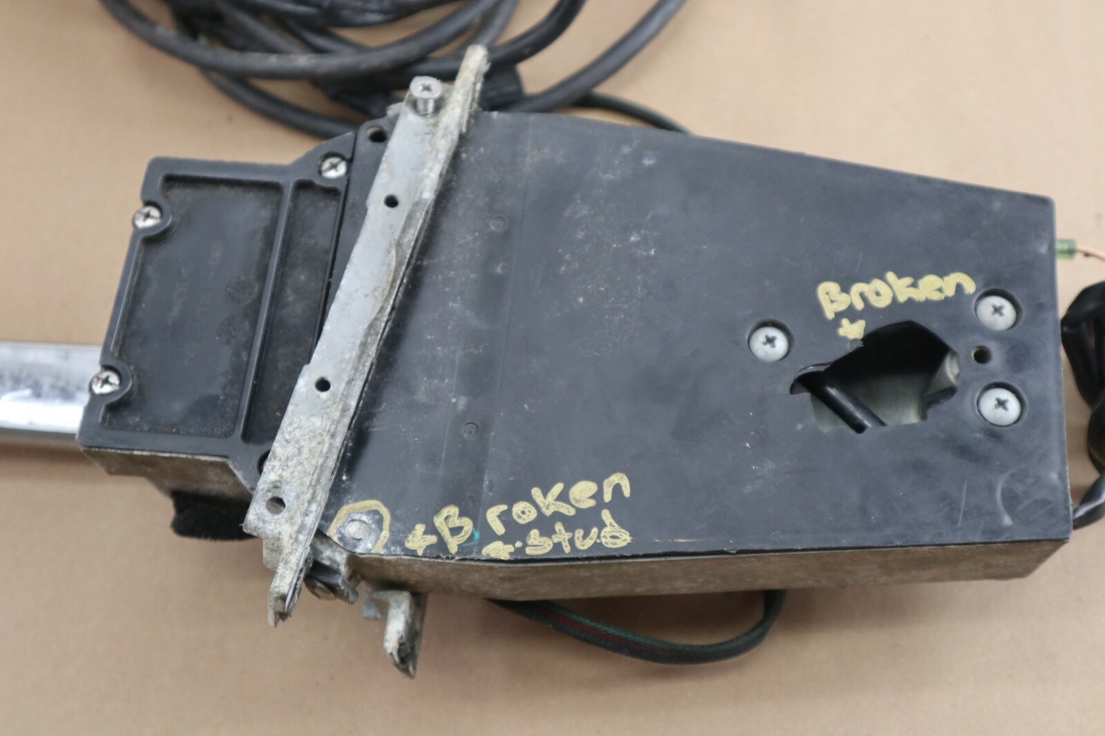 BRP Evinrude binnacle mount remote control NA3401-02 OMC Johnson - Image 10