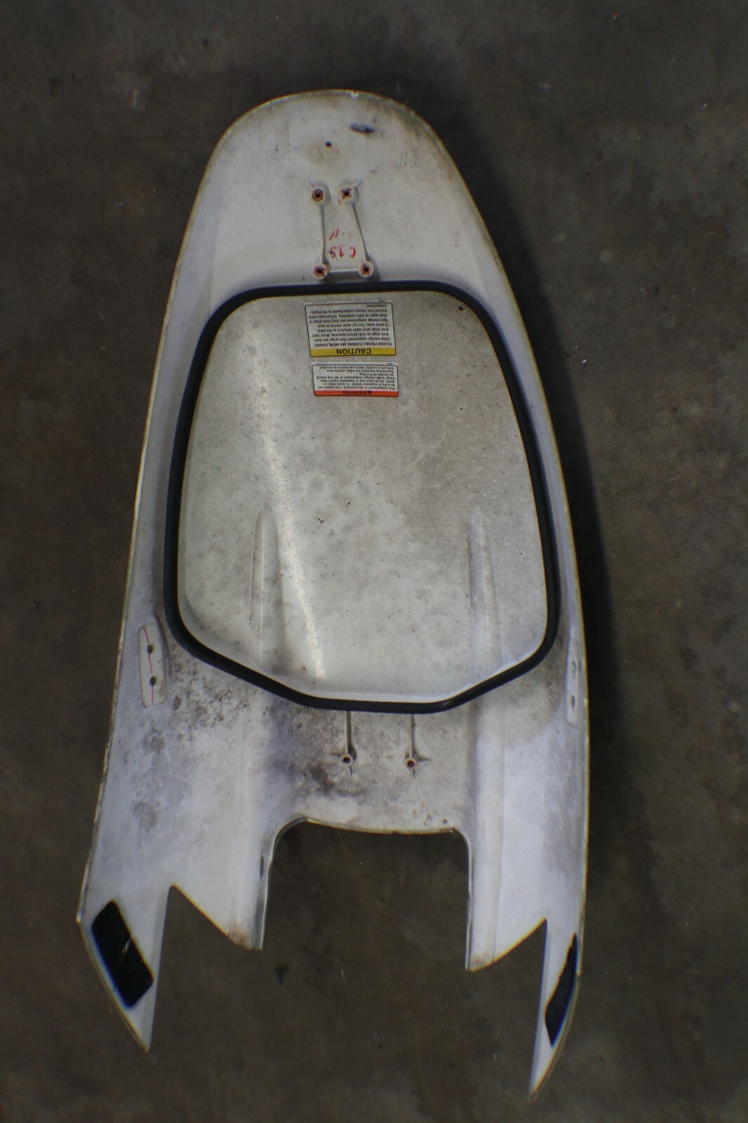 Yamaha wave runner SUV1200 SUV 1200 front hood deflector engine hatch lid cowl - Image 11