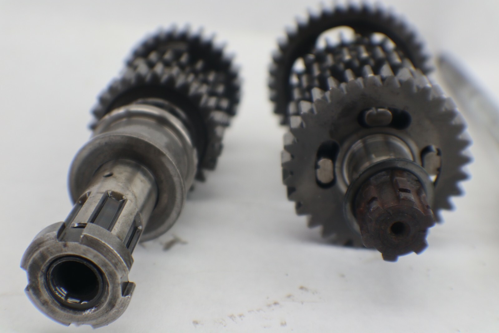 1983 Honda ATC 185S transmission gears and guts shifter rod assembly - Image 8