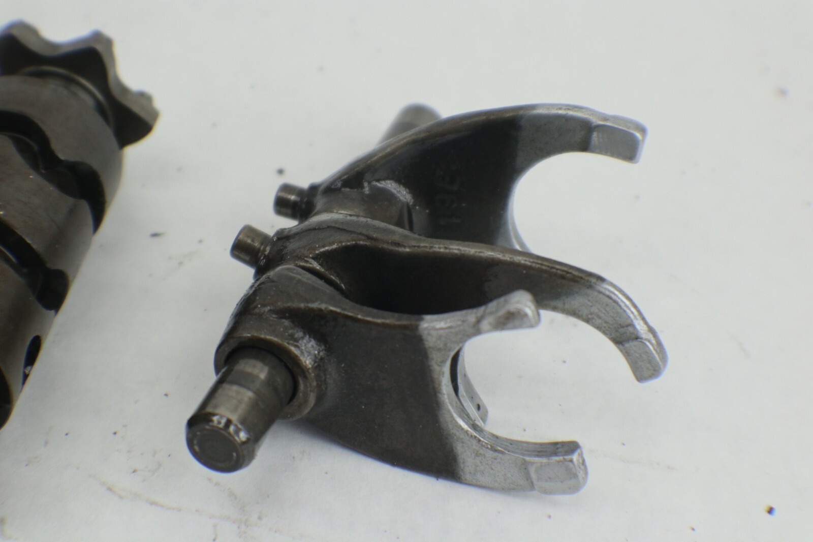1983 Honda ATC 185S transmission gears and guts shifter rod assembly - Image 12