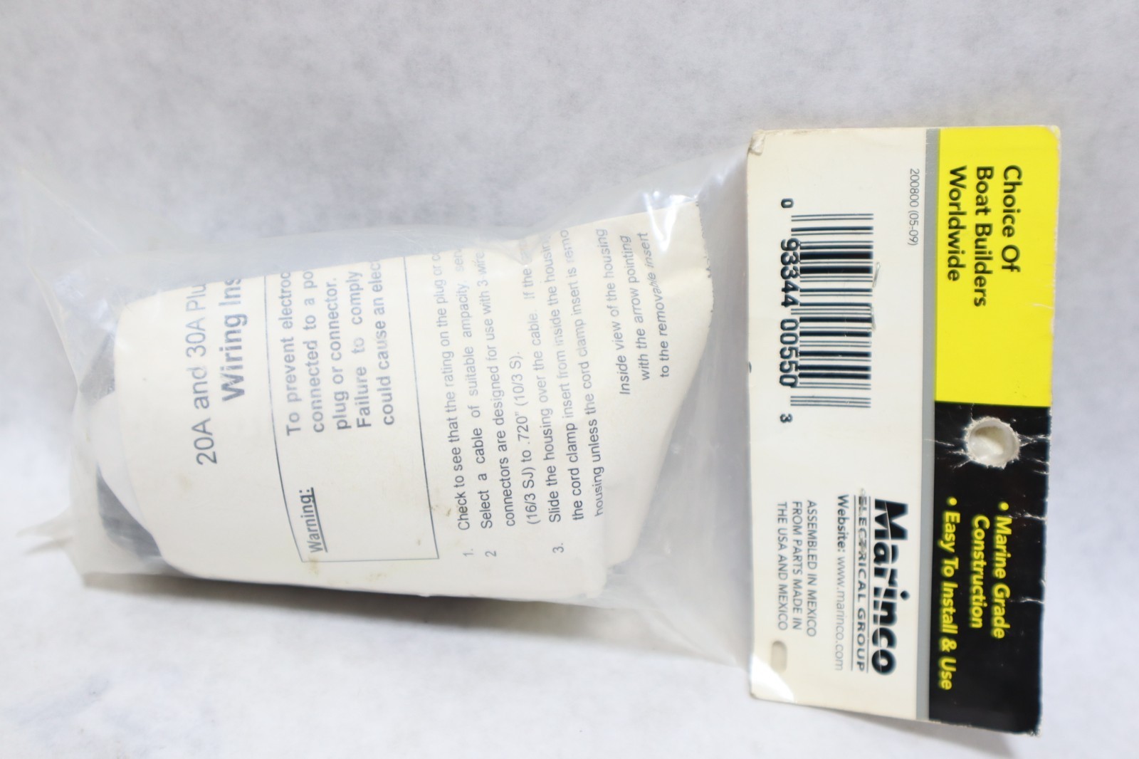 MARINCO 305BC 3 WIRE 30 A 125 V FEMALE CONNECTOR - Image 8