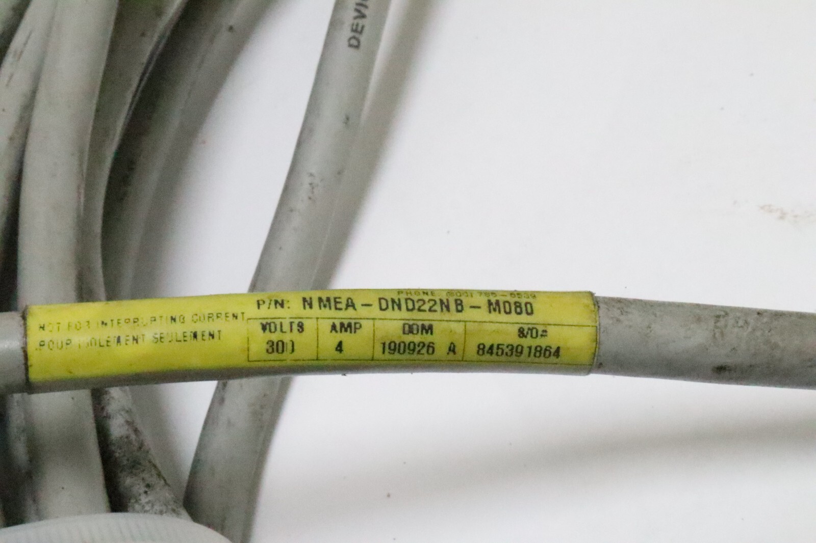 Molex Double Ended Cord Set NMEA-DND22NB-M080 - Image 8