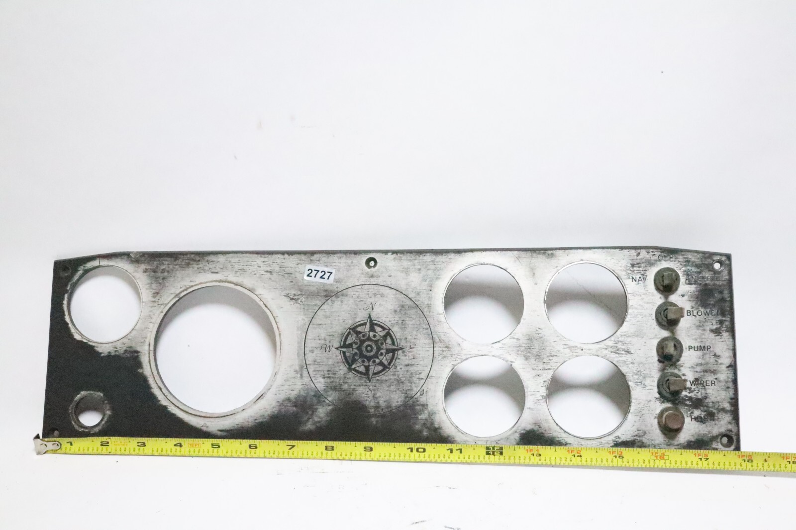 1986 Seaswirl TEMPO boat Gauge Cluster DASH HOLDER - Image 7