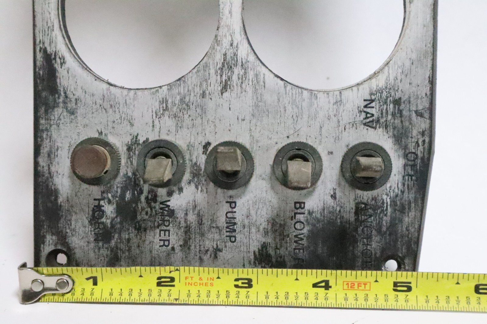 1986 Seaswirl TEMPO boat Gauge Cluster DASH HOLDER - Image 9