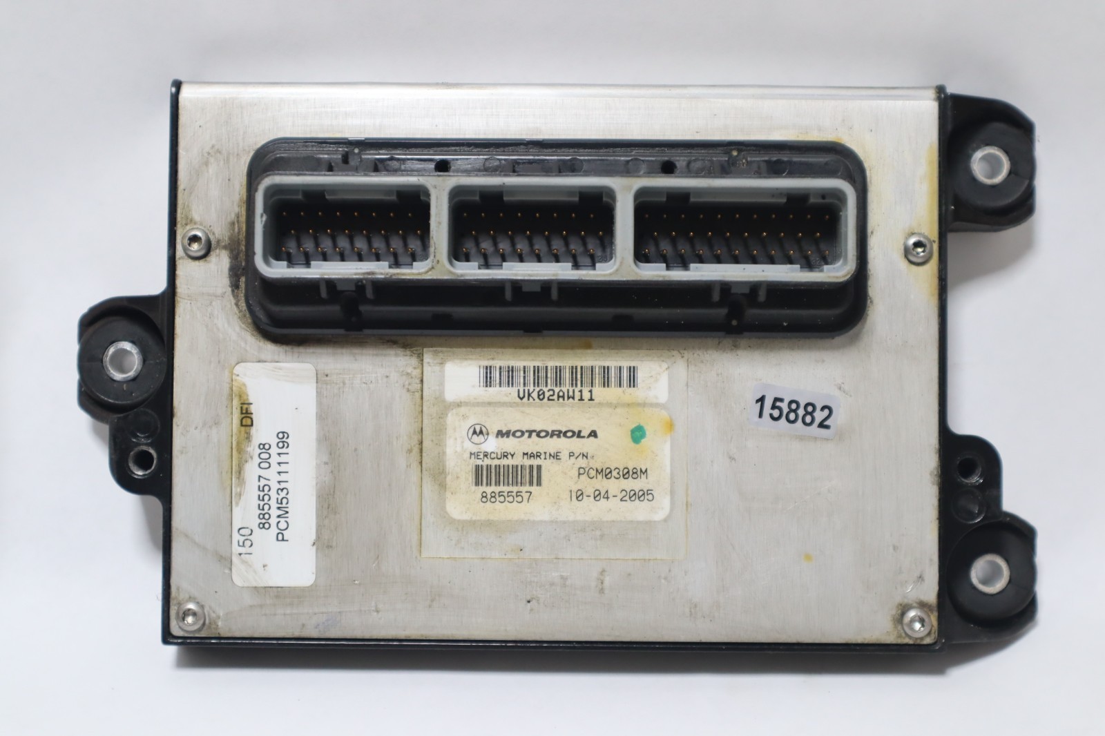2006 150 HP Mercury DFI OPTIMAX PCM ECM ECU Low Hour 885557