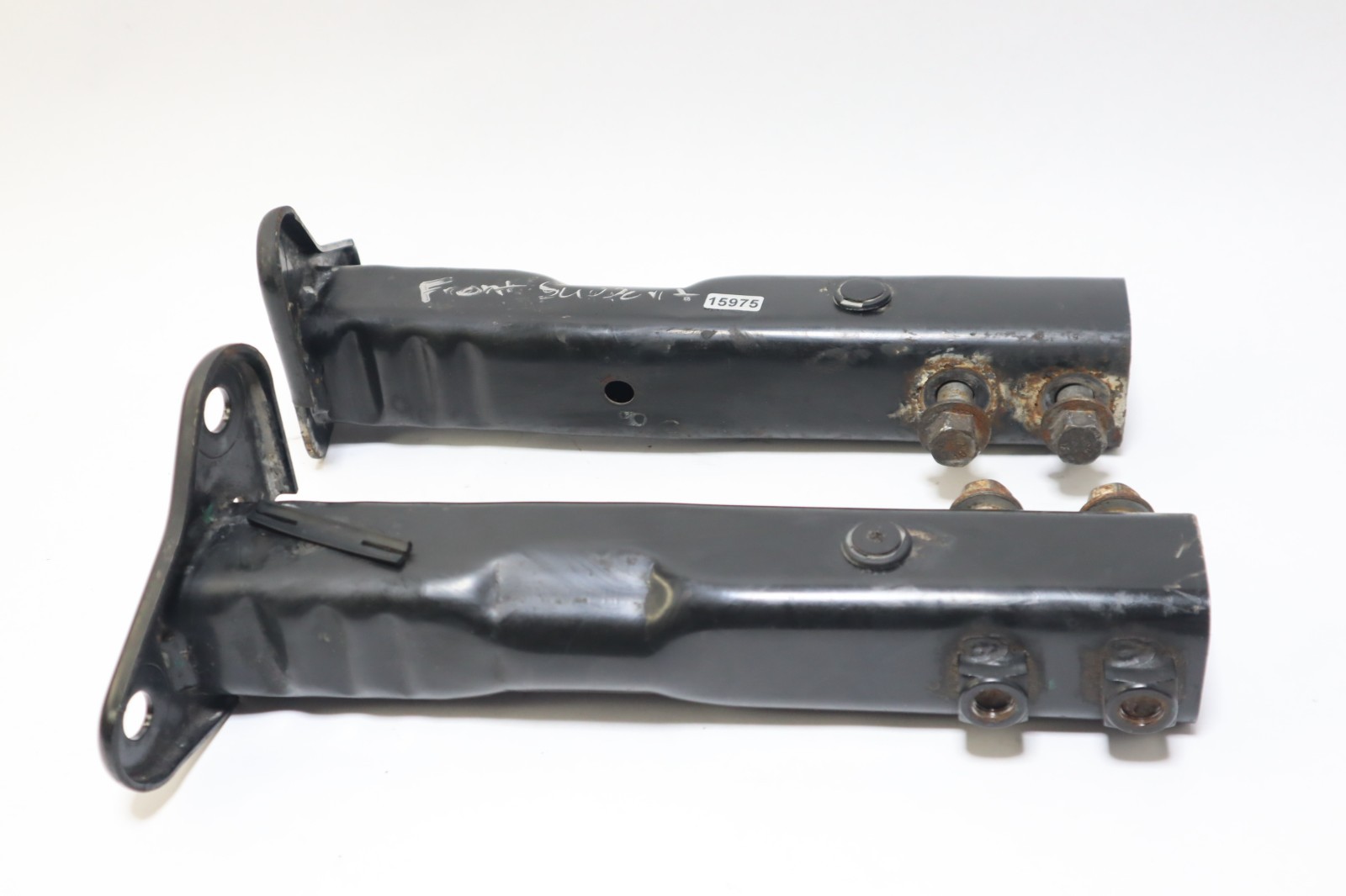07-15 Mini Cooper S OEM Front Left & Right Bumper Impact Support Brackets - Image 4