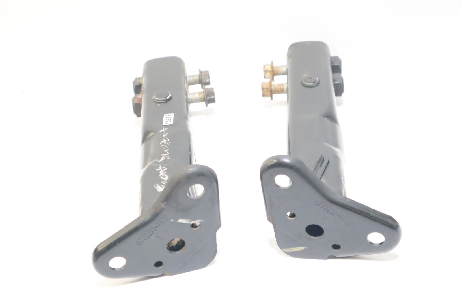 07-15 Mini Cooper S OEM Front Left & Right Bumper Impact Support Brackets - Image 5