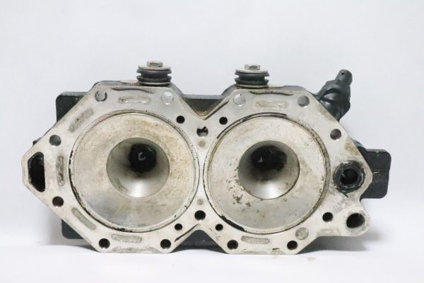 5007479 5005440 ETEC Evinrude Outboard Cylinder Head 40-65 HP 2-CYL 2008 & UP USED - Image 5