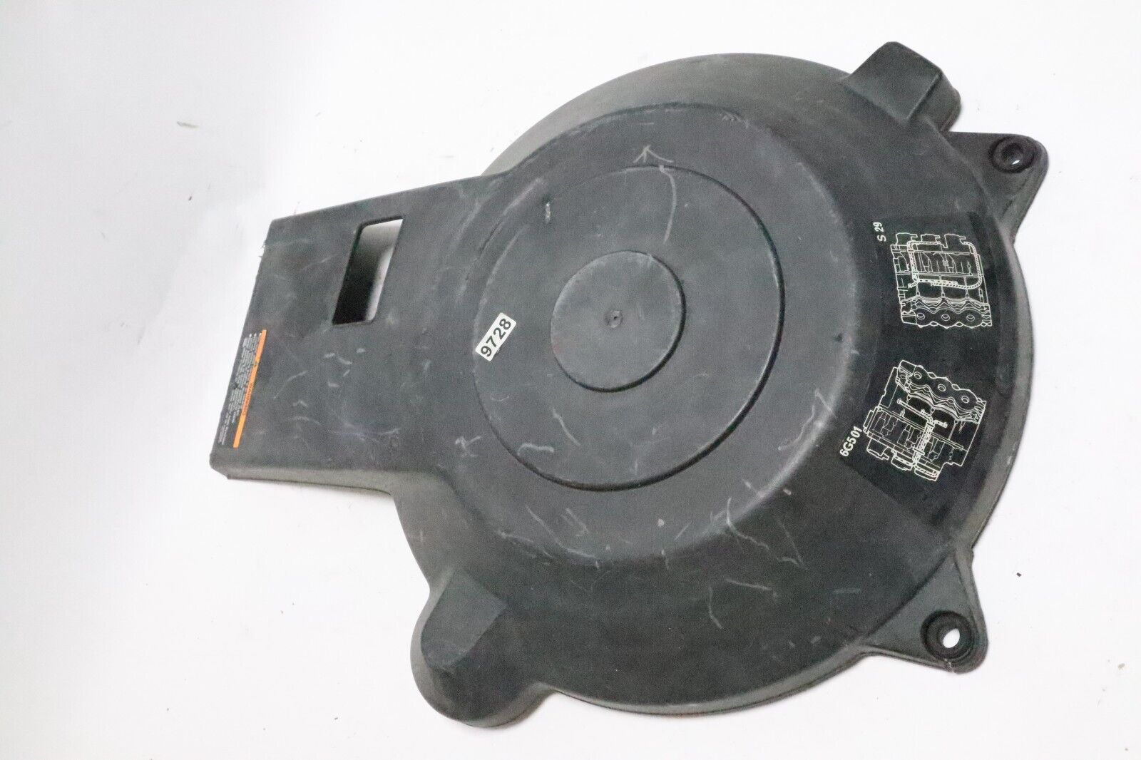 1990 - 1997 Yamaha 150 175 200 225hp hp 150hp Flywheel Rotor Generator Cover USED