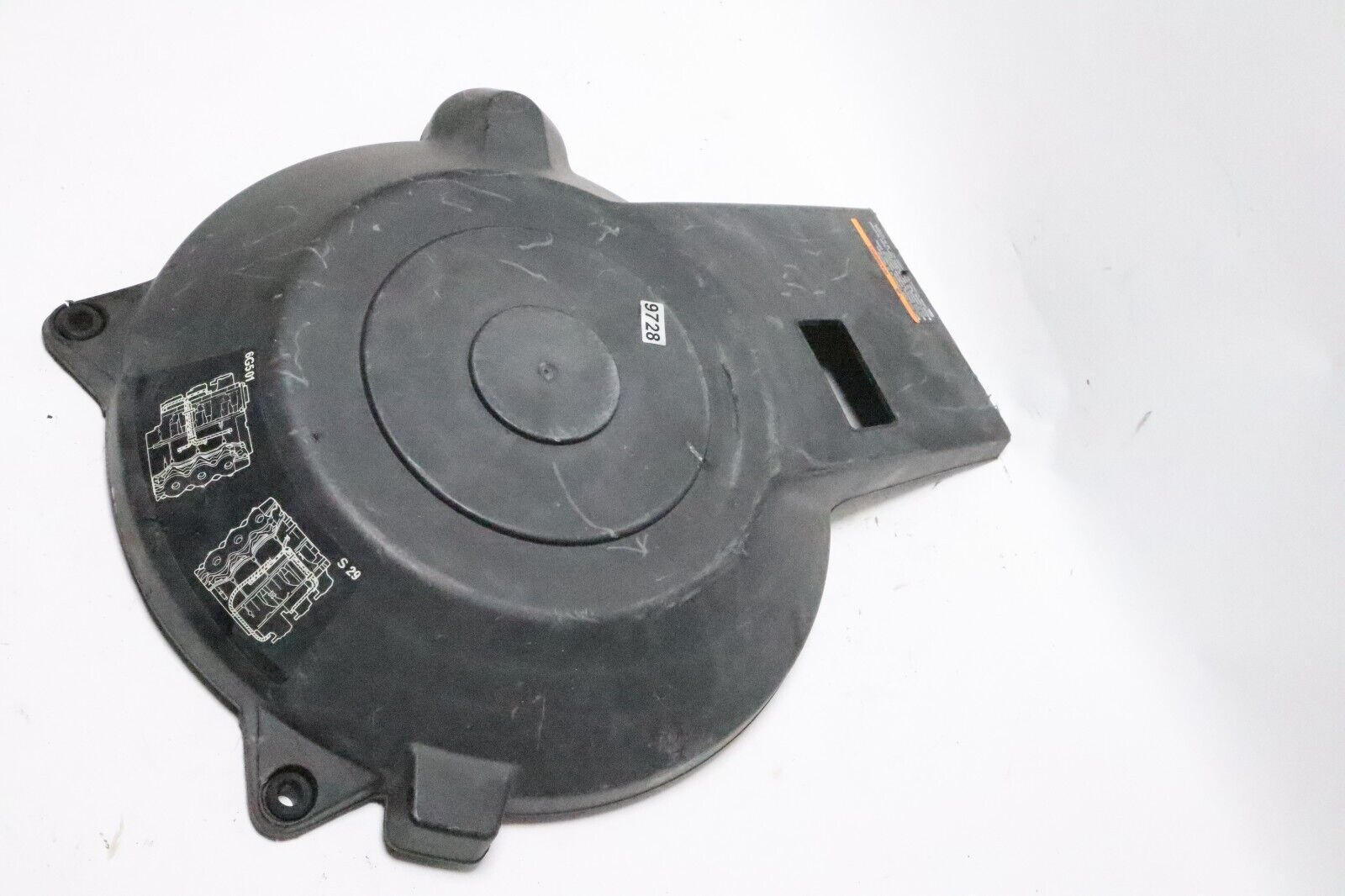 1990 - 1997 Yamaha 150 175 200 225hp hp 150hp Flywheel Rotor Generator Cover USED - Image 3