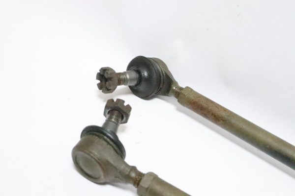 2002 YAMAHA WOLVERINE 350 YFM350FX 4X4 OEM STEERING TIE RODS ROD SET PAIR  USED - Image 2