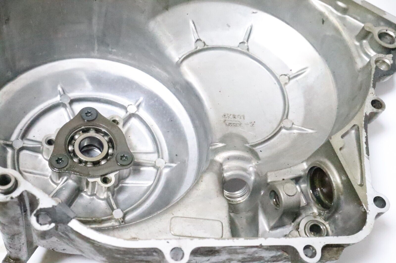 95-02 Yamaha Wolverine 350 4x4 Crankcase Side Cover Clutch Cover 4KB-15431-01-00 used - Image 8