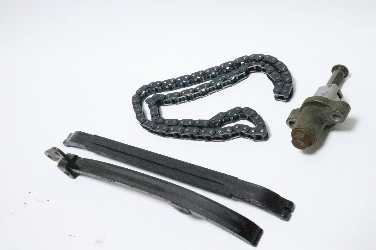 87-98 Yamaha Big Bear 350 87-04 wolverine 350 Oem Camshaft Cam Chain With Guides used - Image 2