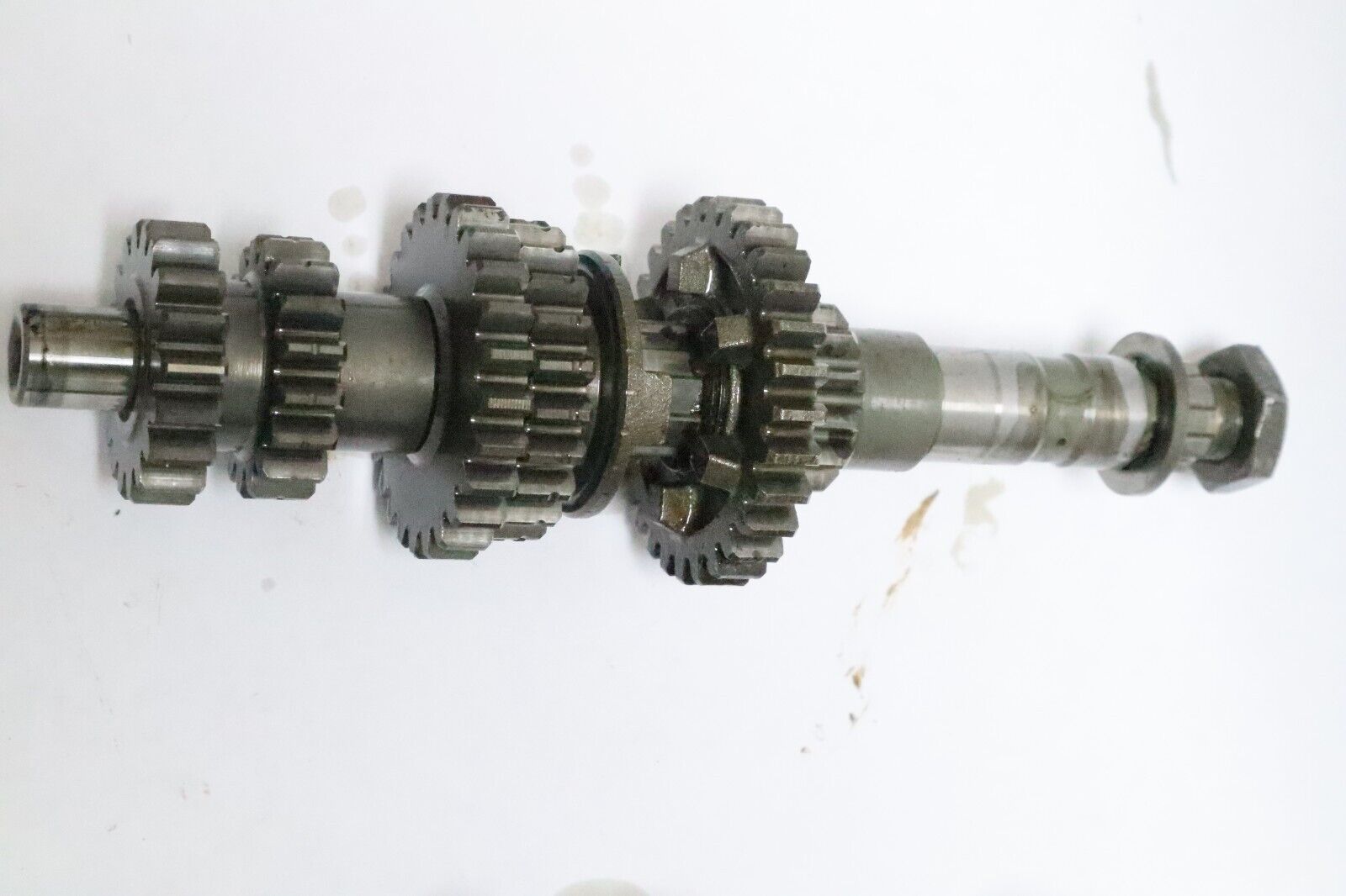 YAMAHA BIG BEAR 350 WOLVERINE 4X4 TRANSMISSION GEARS & SHAFTS 95-05 YFM350 YFM USED - Image 4