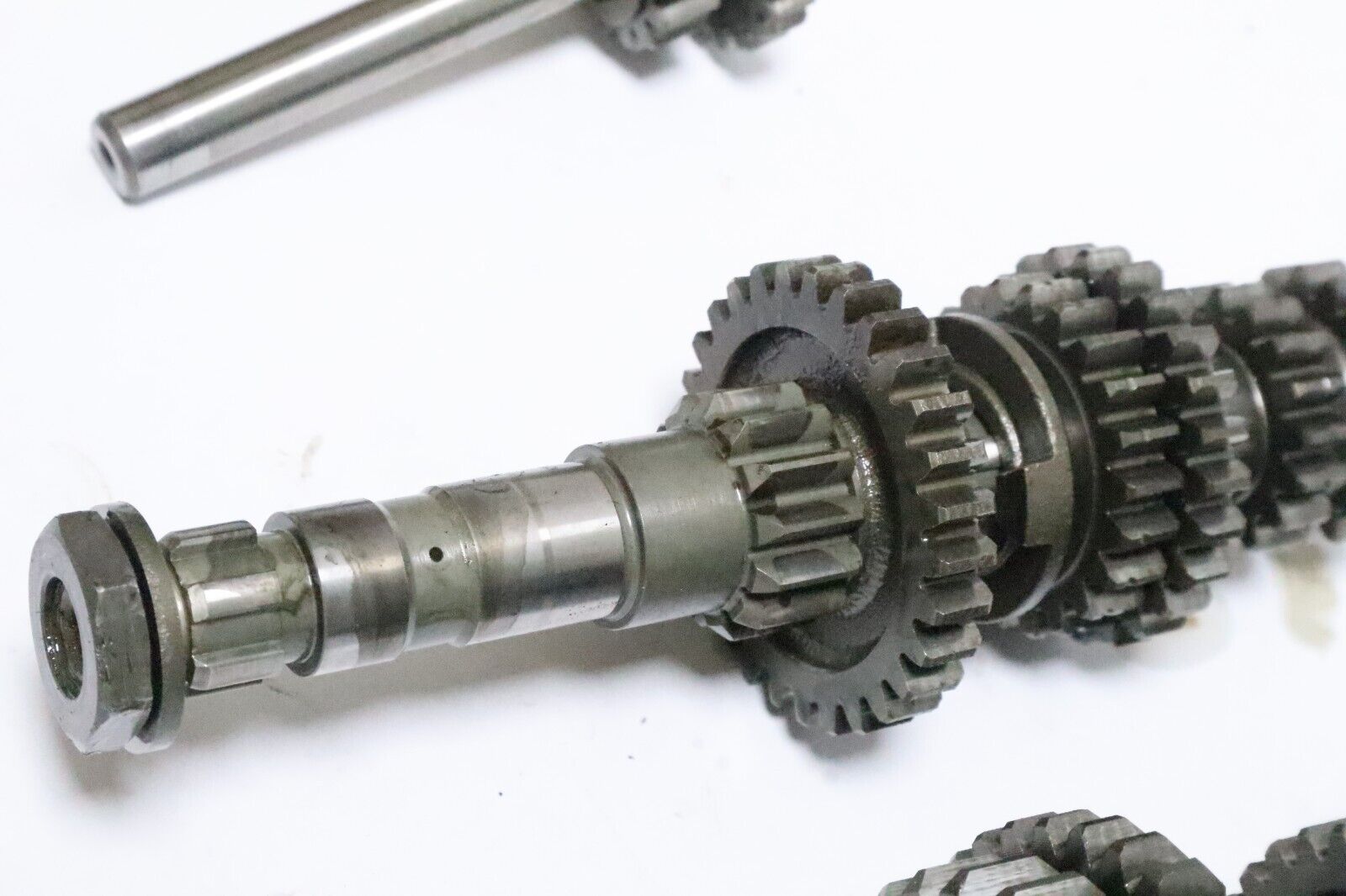 YAMAHA BIG BEAR 350 WOLVERINE 4X4 TRANSMISSION GEARS & SHAFTS 95-05 YFM350 YFM USED - Image 9