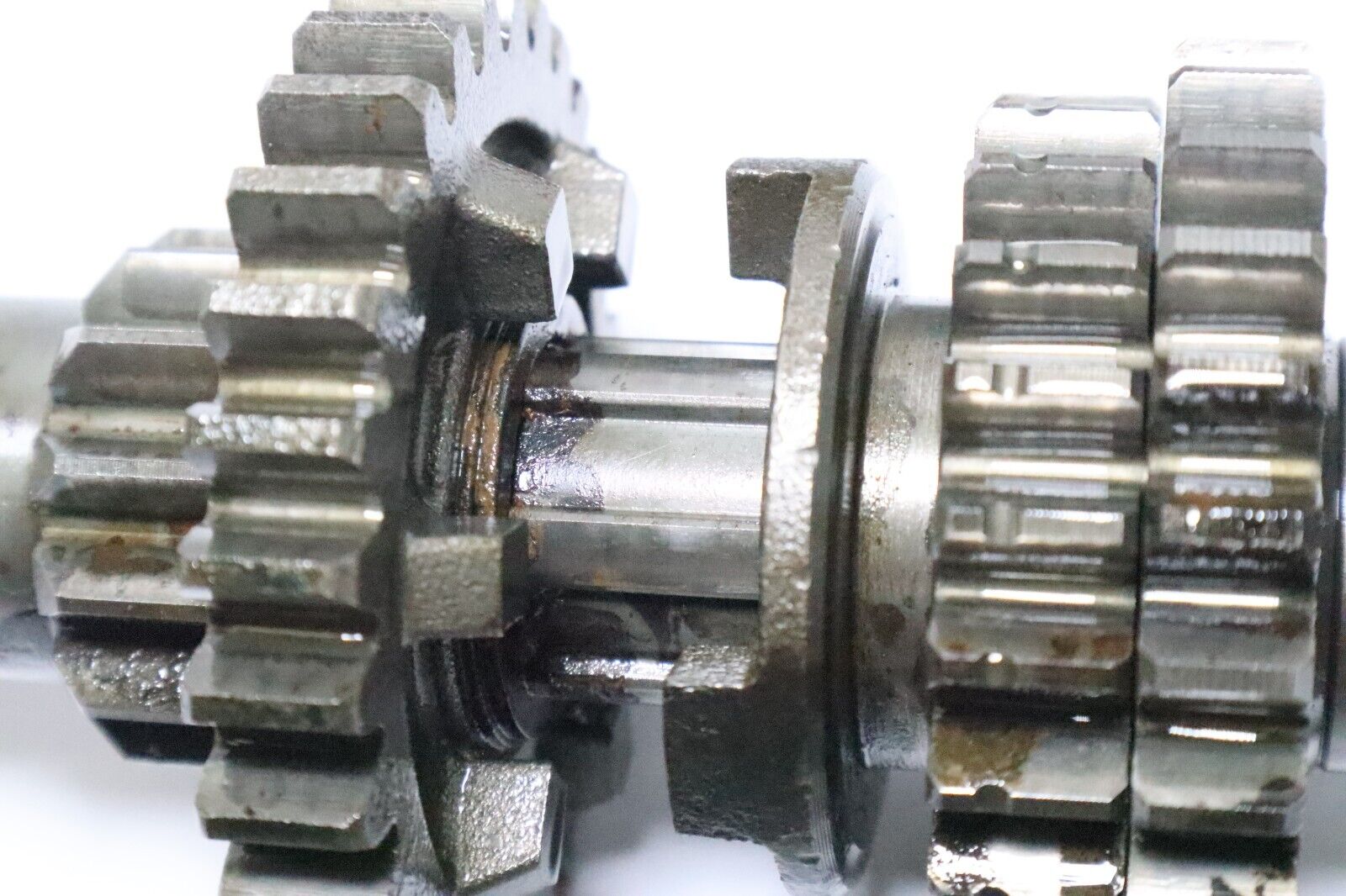 YAMAHA BIG BEAR 350 WOLVERINE 4X4 TRANSMISSION GEARS & SHAFTS 95-05 YFM350 YFM USED - Image 10