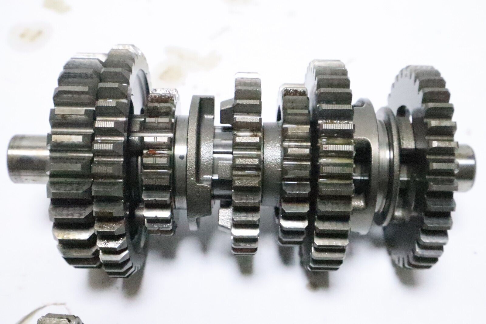 YAMAHA BIG BEAR 350 WOLVERINE 4X4 TRANSMISSION GEARS & SHAFTS 95-05 YFM350 YFM USED - Image 11