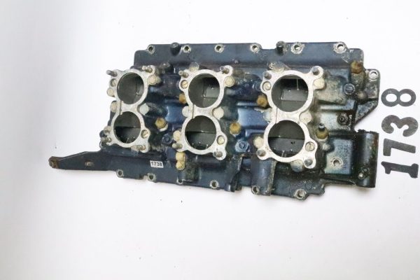 Johnson Evinrude 150-155-185-235 Intake Manifold Reed Valve Block 394366  used - Image 2