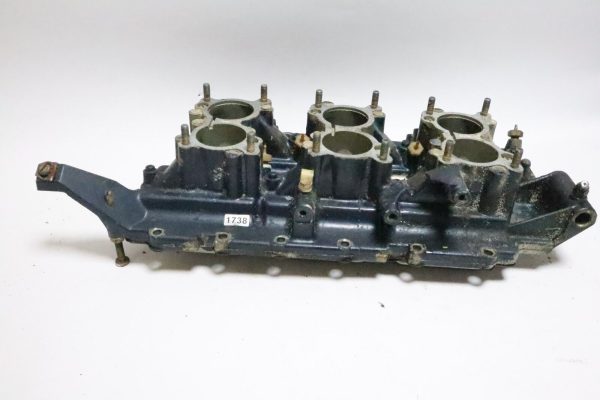 Johnson Evinrude 150-155-185-235 Intake Manifold Reed Valve Block 394366  used - Image 4