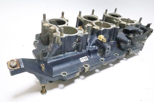 Johnson Evinrude 150-155-185-235 Intake Manifold Reed Valve Block 394366  used - Image 5