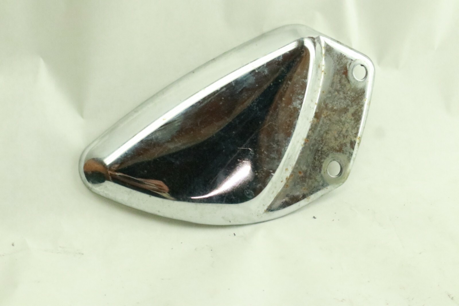 Suzuki Katana GSX 600 Chrome RIGHT Foot Shield Cover - Image 3