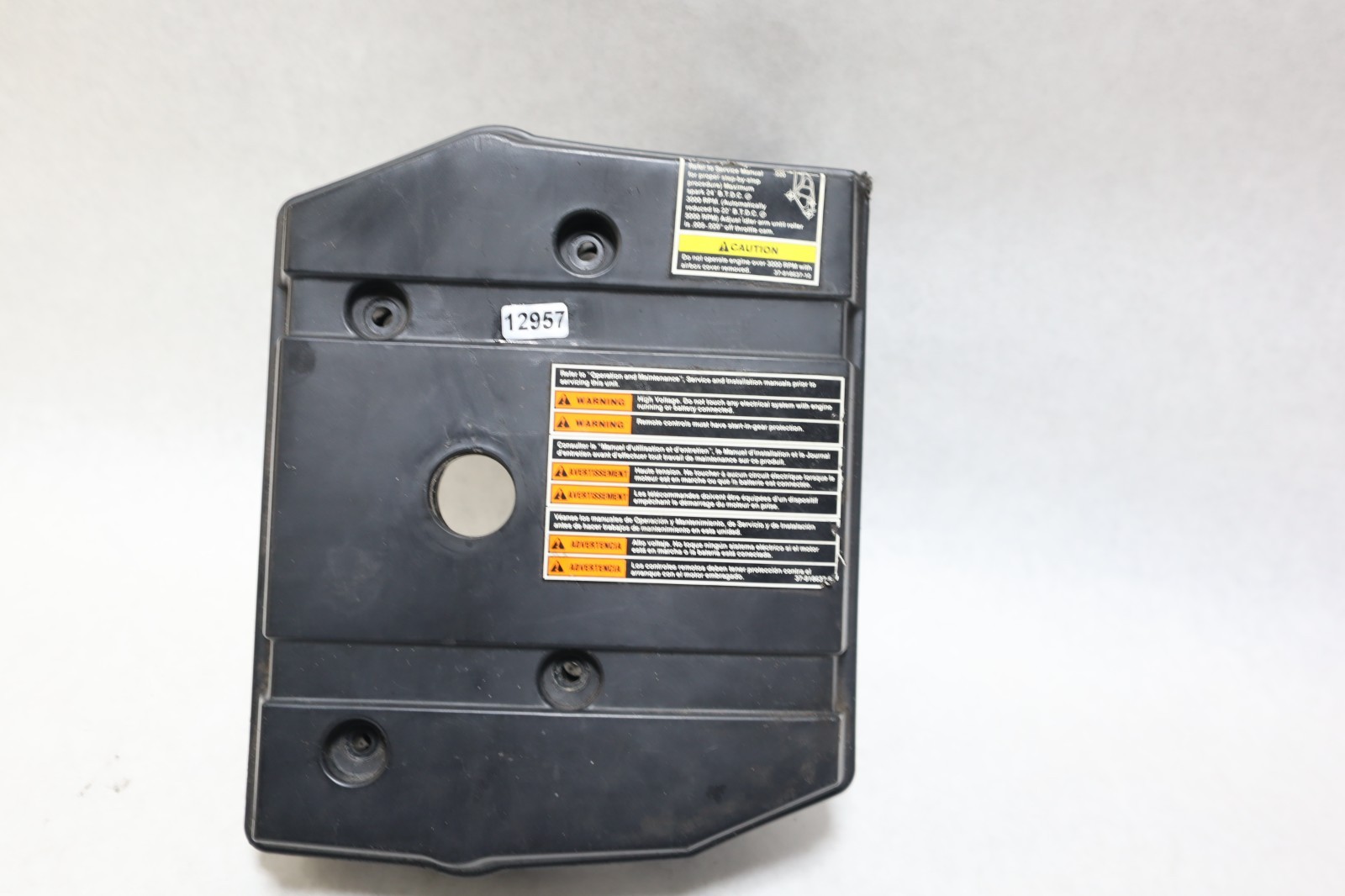 19662 Mercury 94 50hp 0G097521 Outboard Motor sound attenuator - Image 4