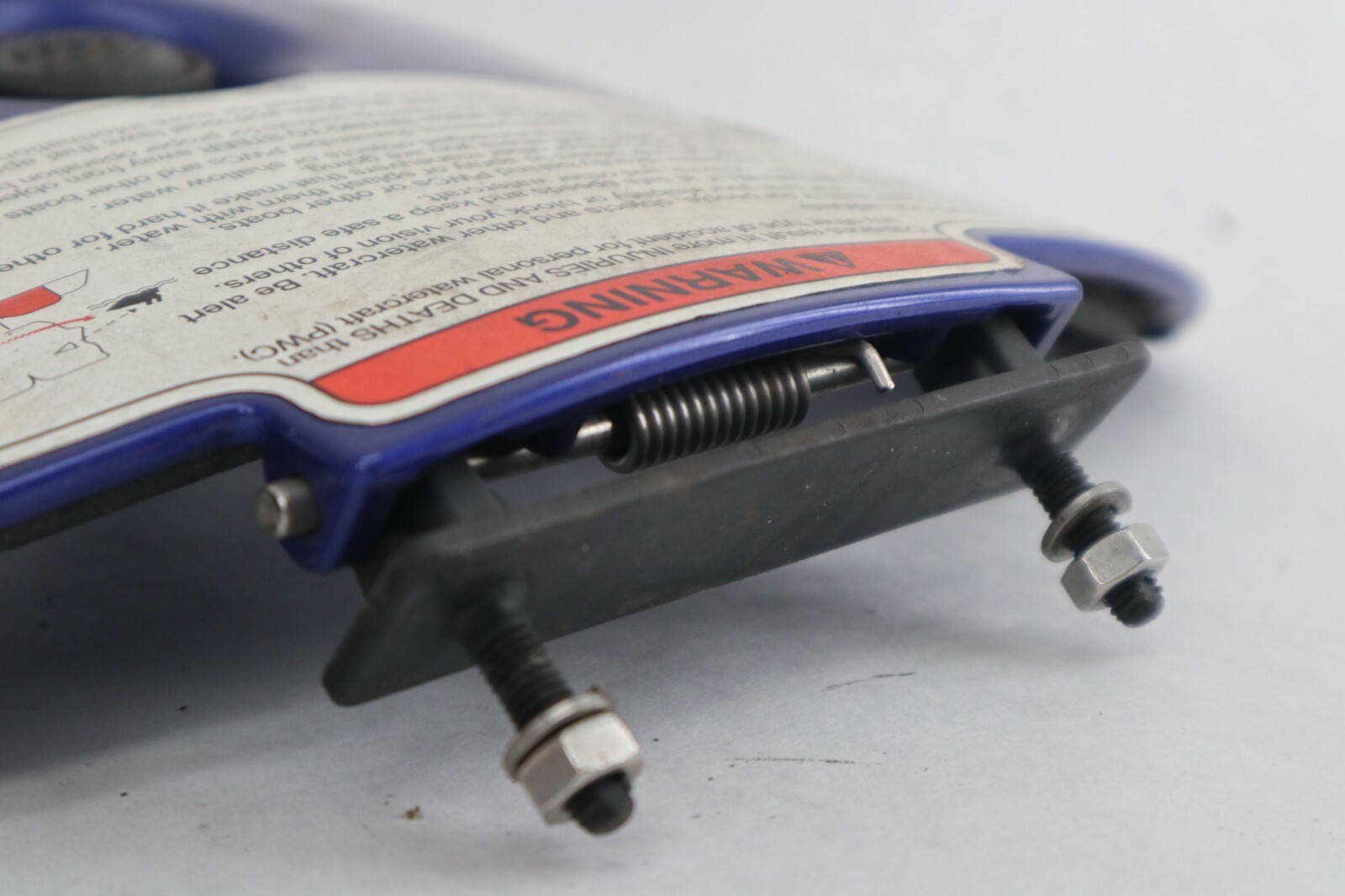 OEM Polaris Glove Box Door / Console Lid Blue Freedom Genesis Virage - Image 7