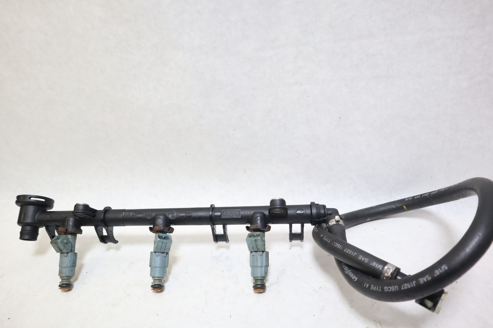 02-08 SEADOO GTX GTI GTS 4 Tec Challenger GTI 130 155 SE RXP FUEL INJECTORS RAIL - Image 5
