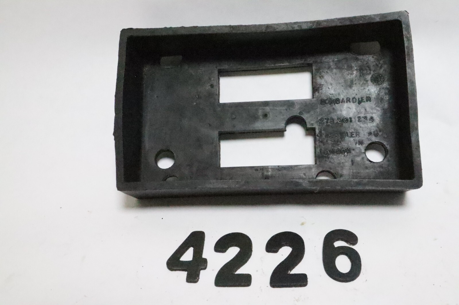 1996-2007 Sea-Doo OEM Lower Rubber Battery Pad 278001234 GTX Limited Speedster - Image 2