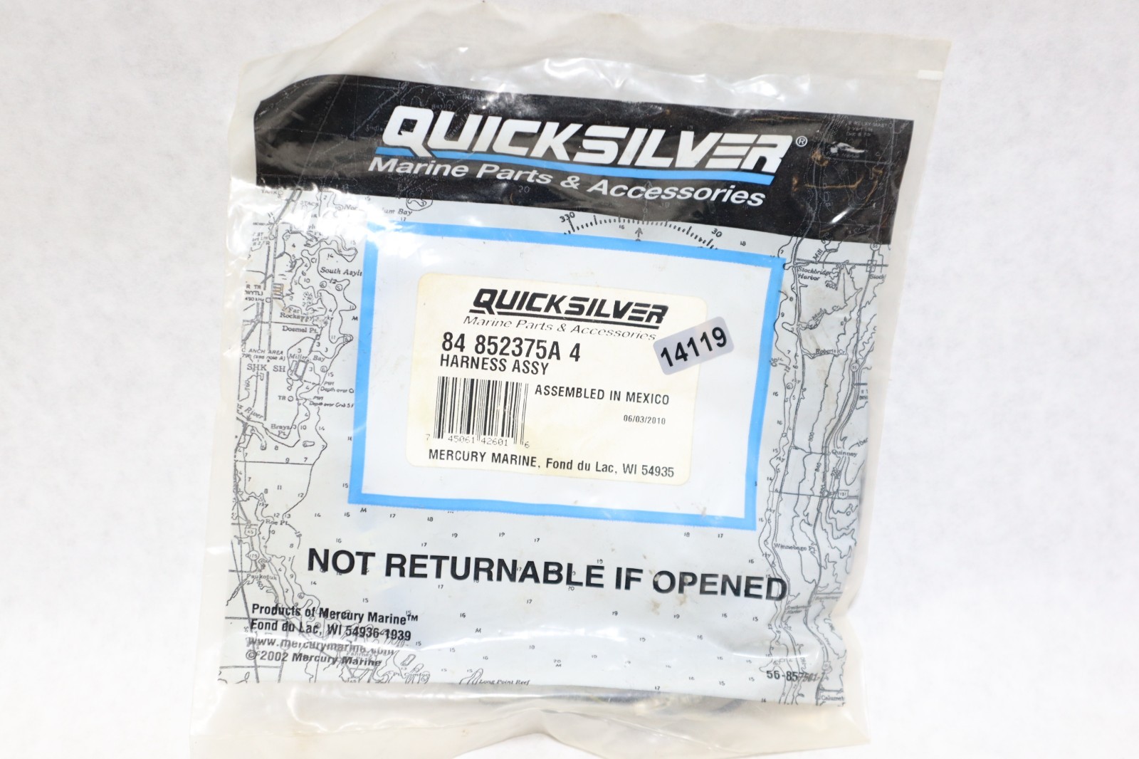 Mercury Quicksilver 84-852375A4 Harness Assembly OEM New Factory Boat Parts - Image 2