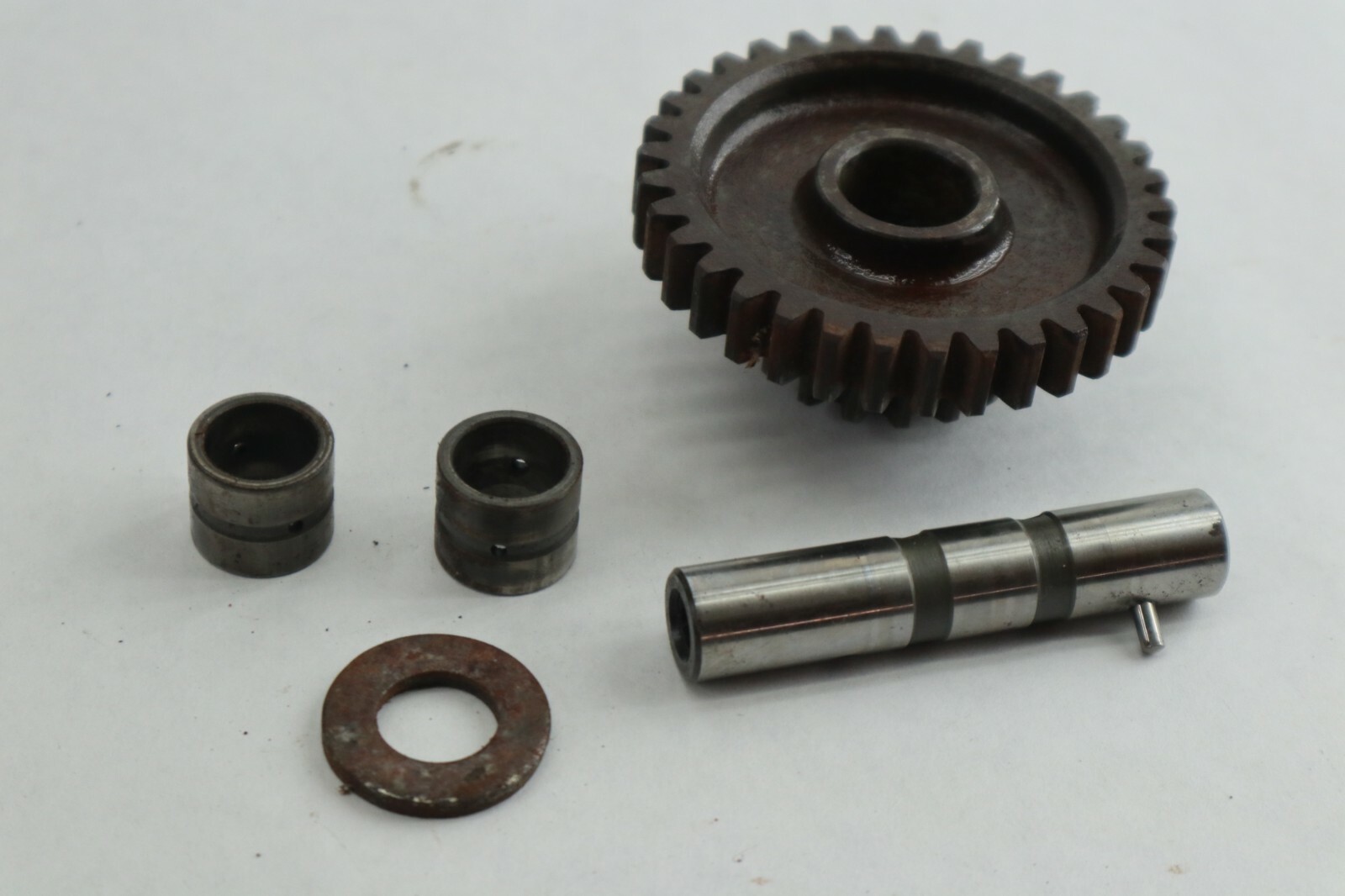 1985 85 HONDA STC 250 ES ATC250ES BIG RED REVERSE IDLER GEAR & SHAFT ASY