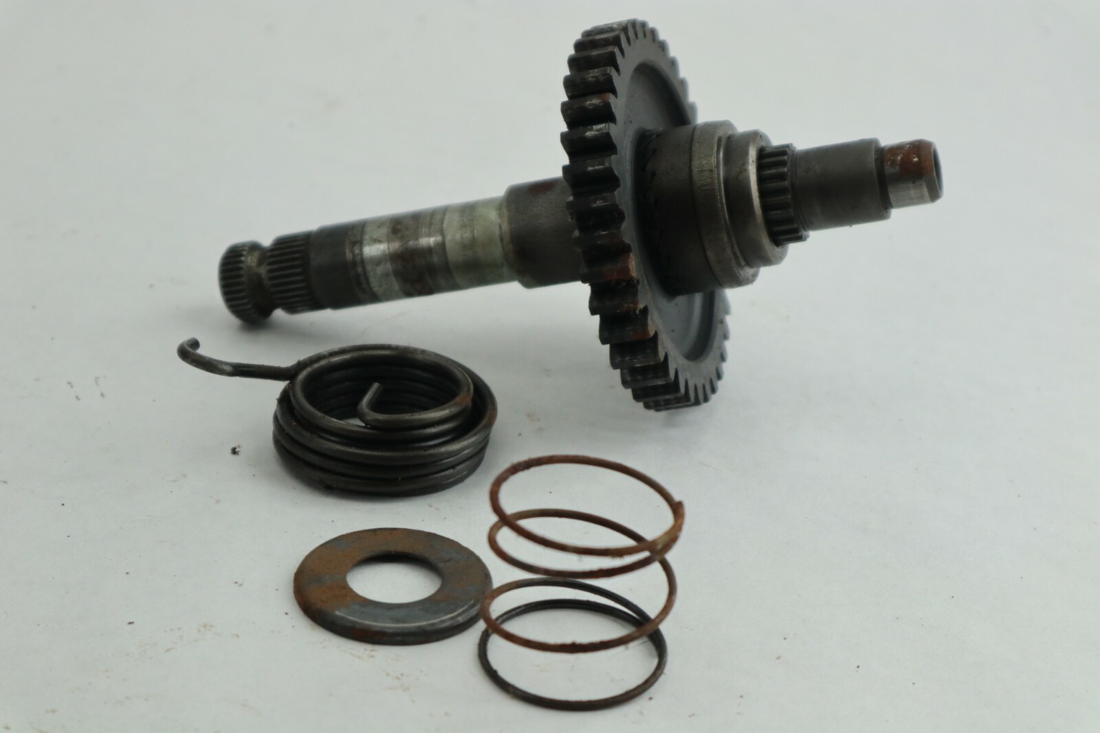 1985 85 ATC250ES HONDA ATC 250ES kickstarter shaft gears kick starter - Image 2