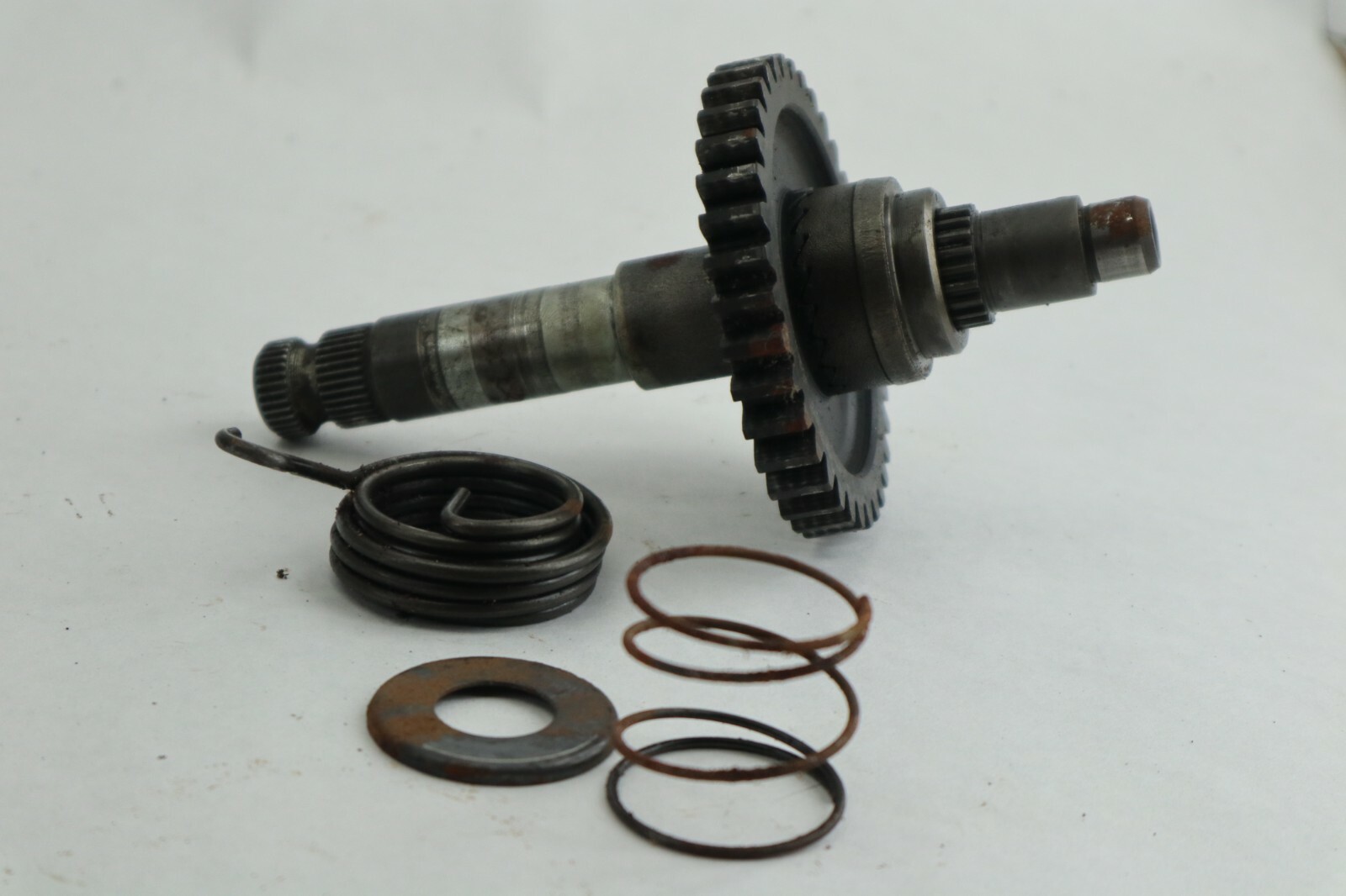 1985 85 ATC250ES HONDA ATC 250ES kickstarter shaft gears kick starter - Image 3
