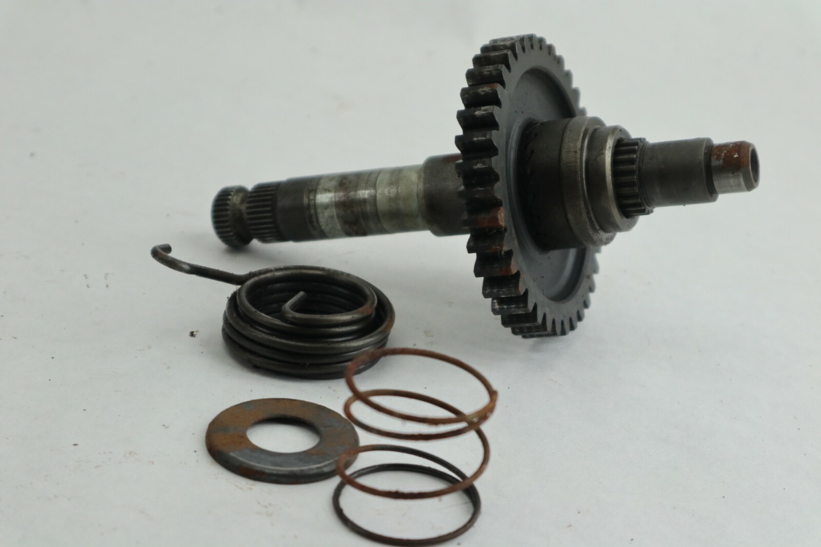 1985 85 ATC250ES HONDA ATC 250ES kickstarter shaft gears kick starter - Image 4