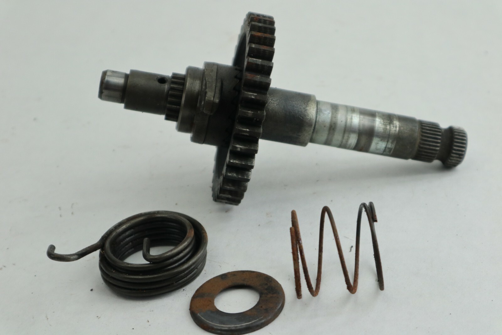 1985 85 ATC250ES HONDA ATC 250ES kickstarter shaft gears kick starter - Image 7
