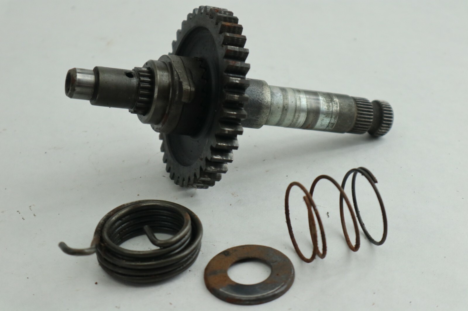 1985 85 ATC250ES HONDA ATC 250ES kickstarter shaft gears kick starter - Image 8