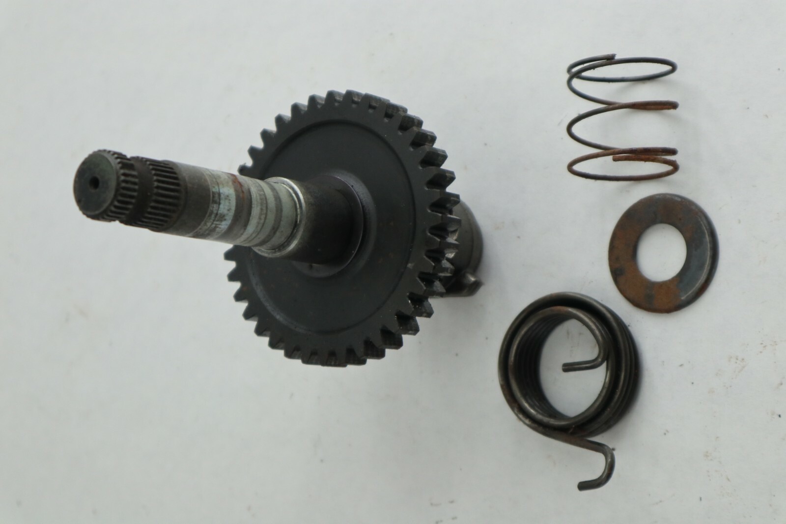 1985 85 ATC250ES HONDA ATC 250ES kickstarter shaft gears kick starter - Image 9