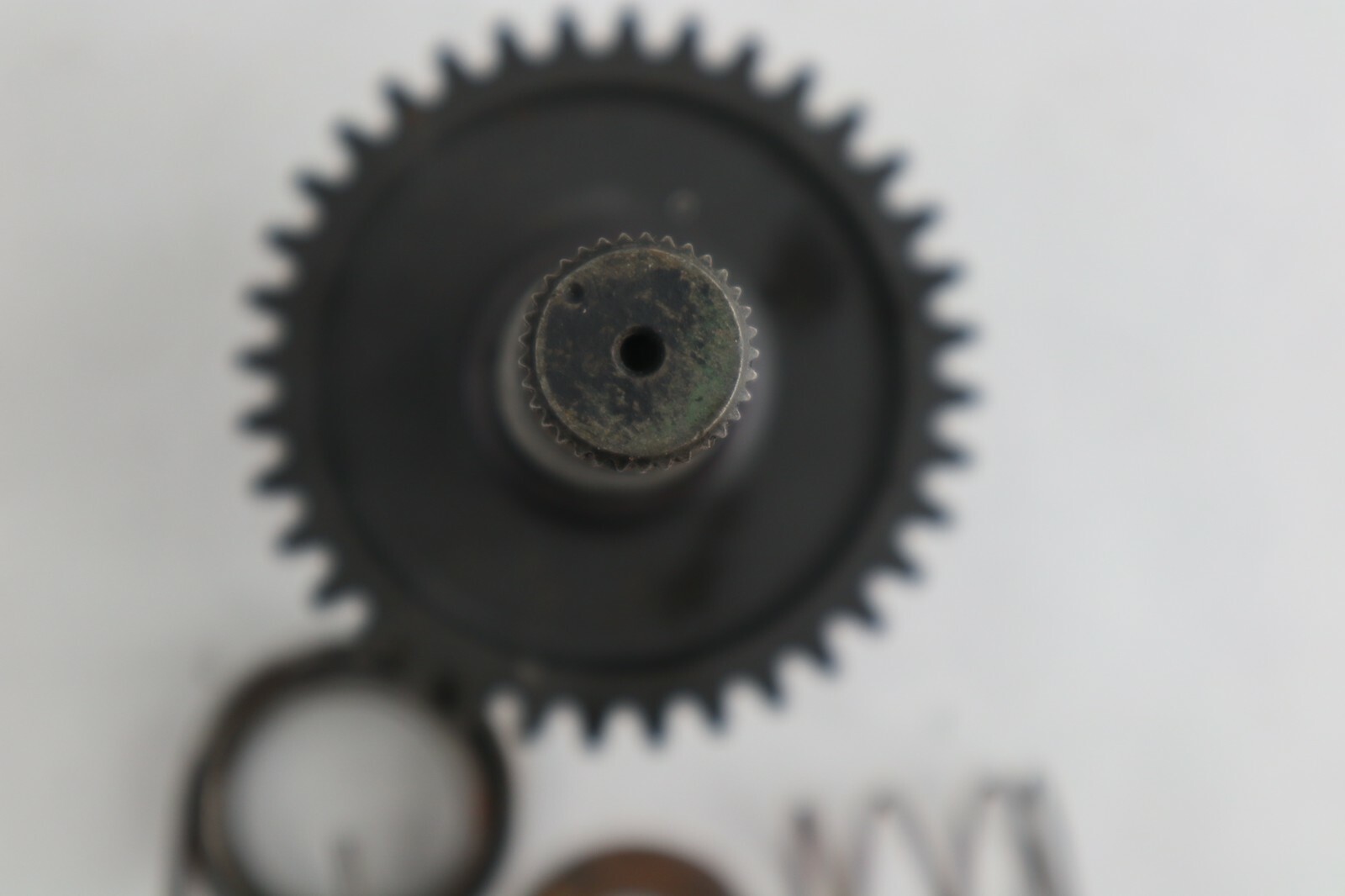 1985 85 ATC250ES HONDA ATC 250ES kickstarter shaft gears kick starter - Image 10