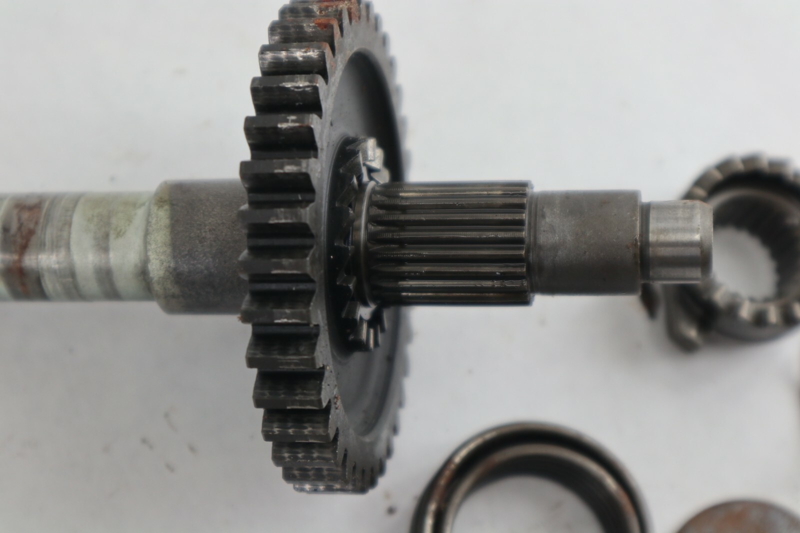 1985 85 ATC250ES HONDA ATC 250ES kickstarter shaft gears kick starter - Image 12