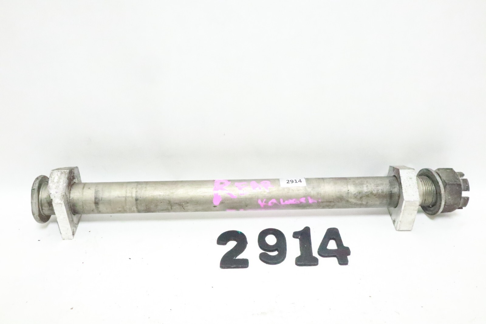 2005-2019 KAWASAKI NINJA ZX6R 636 Z1000 REAR AXLE BACK WHEEL RIM PIVOT BOLT AXEL - Image 2