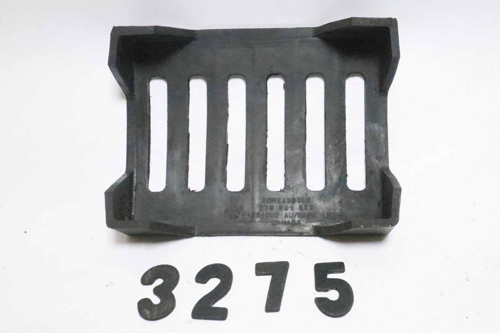 Seadoo GTX RXT 4-TEC black rubber battery pad 278001582 278001677 - Image 2