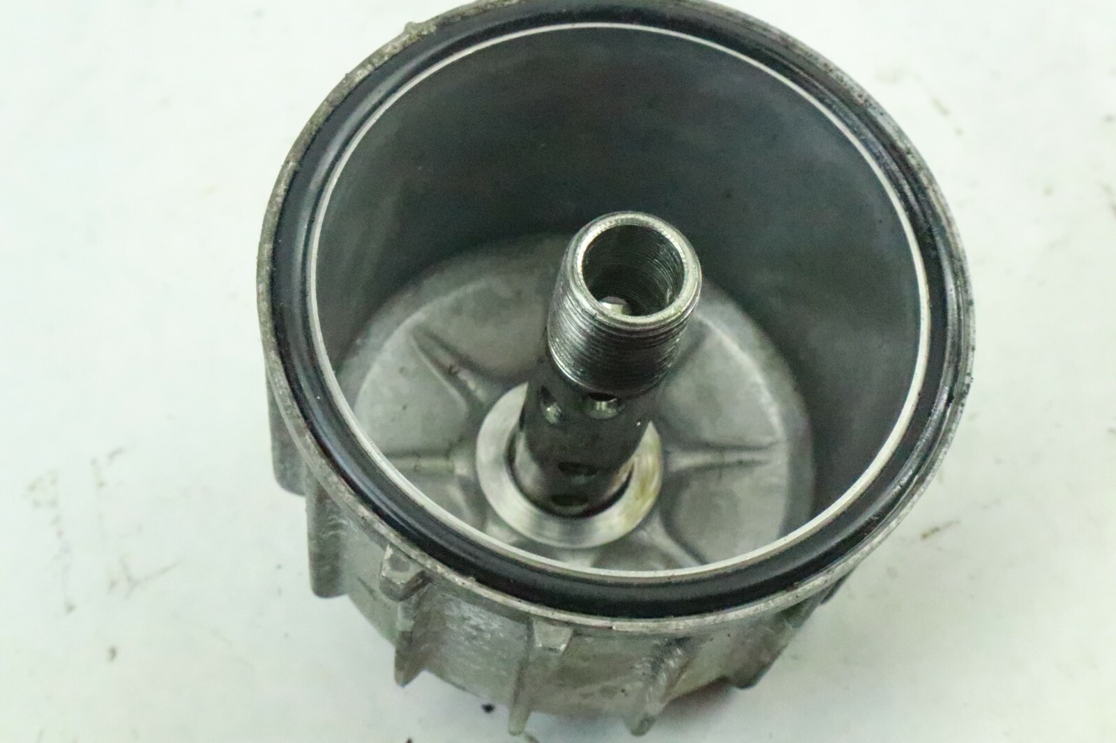83 HONDA GL 1100 GL1100 I GOLDWING INTERSTATE OEM OIL FILTER COVER GUARD - Image 8