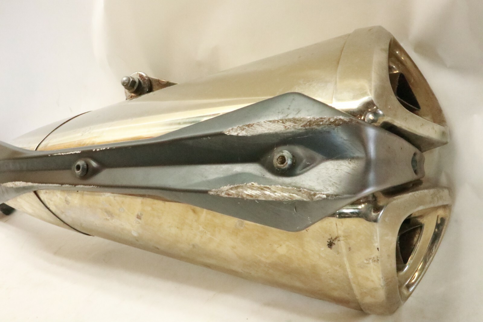 Kawasaki OEM Z1000 LEFT Exhaust MUFFLER 2008 ZR1000 Z-1000. - Image 3