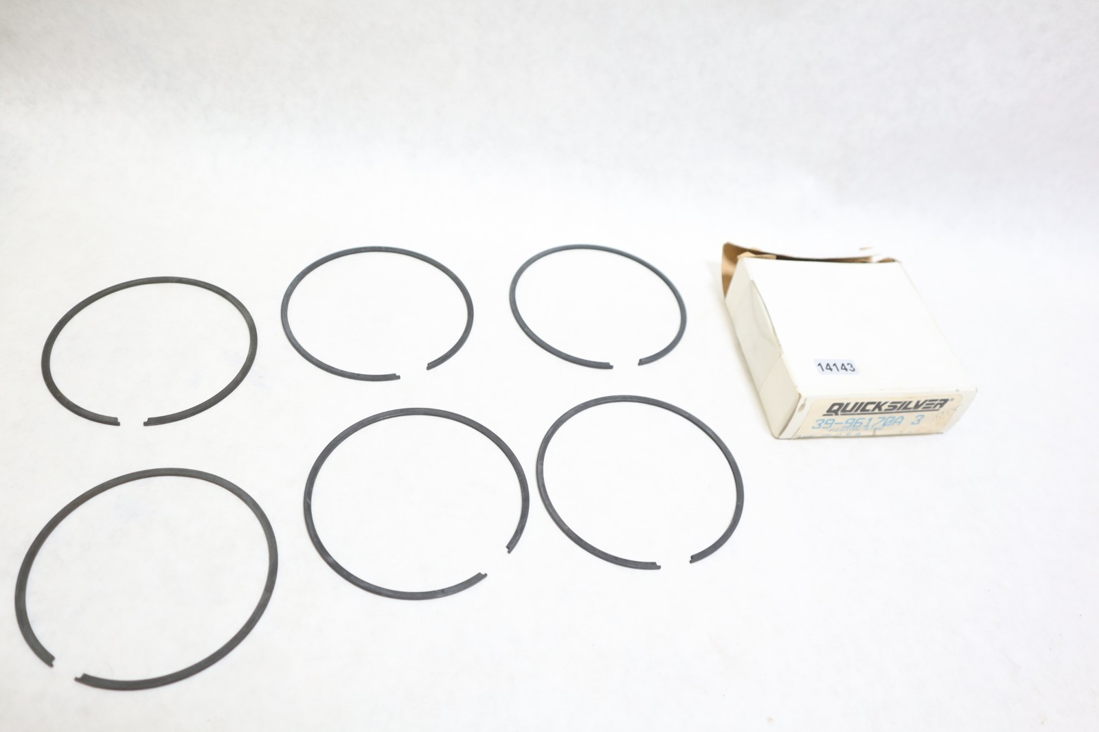 New OEM Mercury Quicksilver 6 Pc. Piston Rings 39-96170A 4