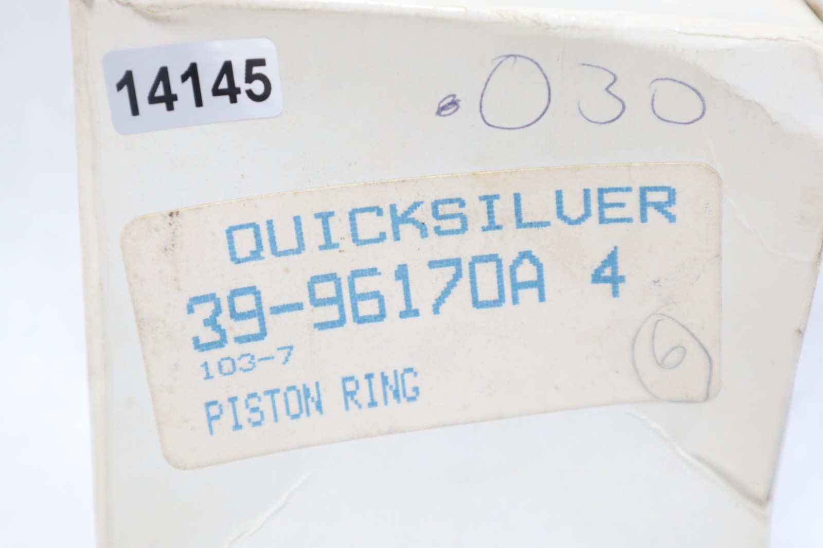 New OEM Mercury Quicksilver QTY 6 Piston Rings 39-96170A 4 - Image 3